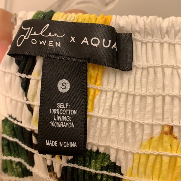 Helen Owen x AQUA lemon print romper - Picture 4 of 7